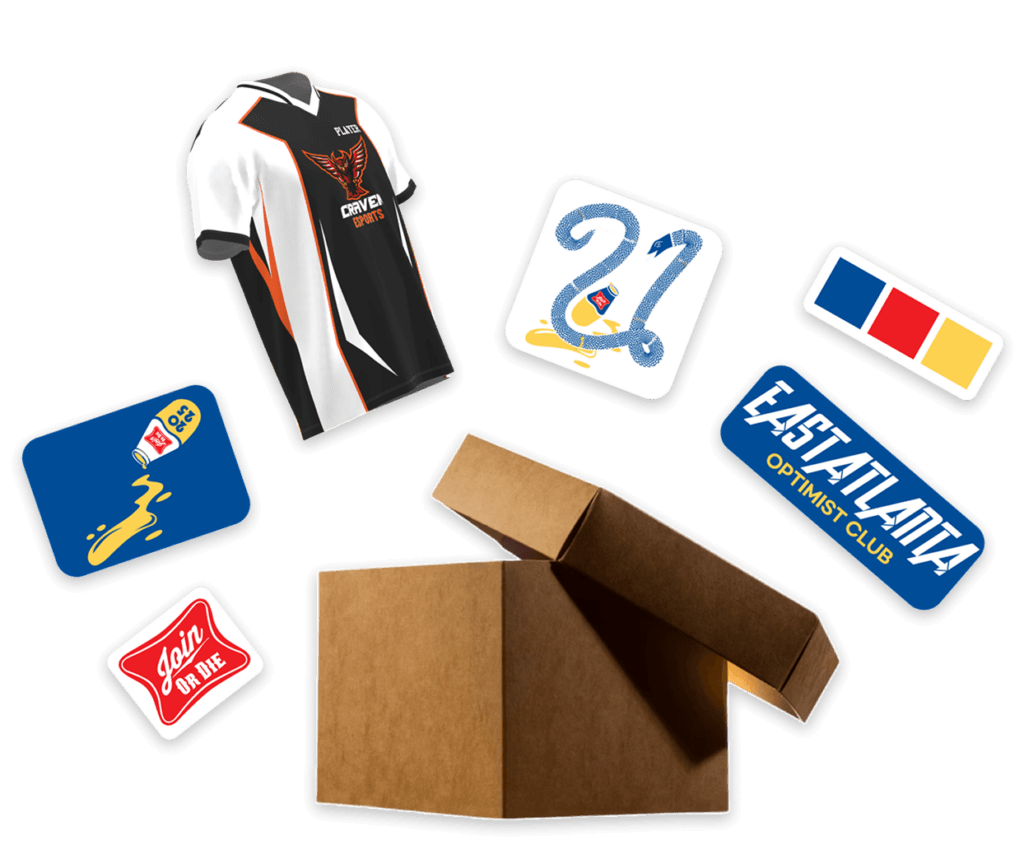 Custom jersey artwork and production file examples