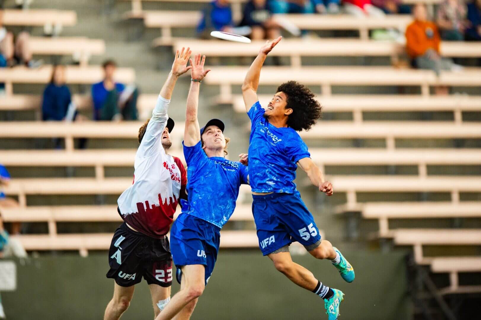 Seattle club Ultimate team Sockeye in a competitive match