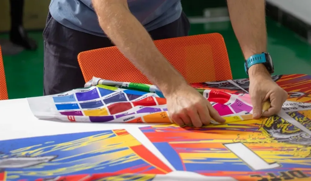 color matching in apparel sublimation printing 