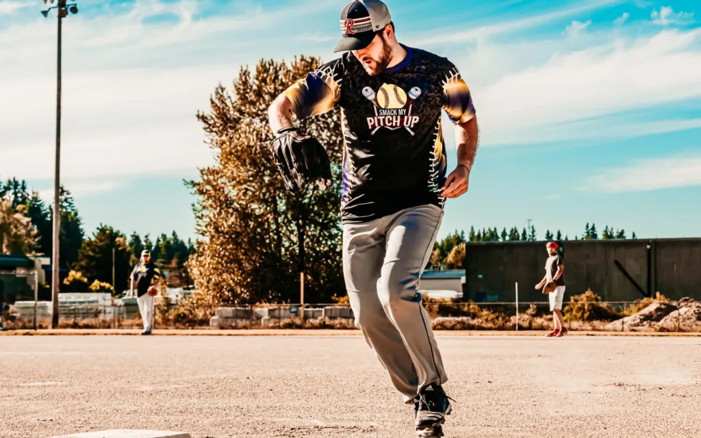 comfortable to wear sublimation slowpitch softball jerseys