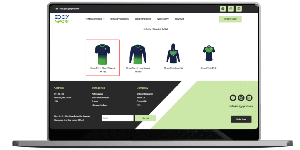 Step 1 slow-pitch softball kit builder starter