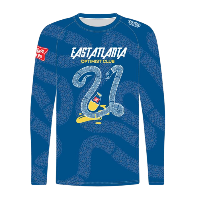 East Atlanta Optimist Club Long Sleeve - Blue