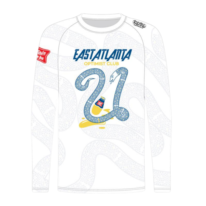 East Atlanta Optimist Club Long Sleeve - White